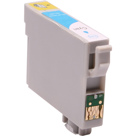 Cartouche d'encre compatible Epson T-0712 – Cyan (14 ml)