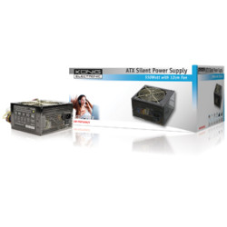 König Alimentation pour PC 550 W Ventilateur silencieux 12 cm