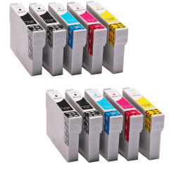 10 compatible cartridges for Epson T-0715 printer