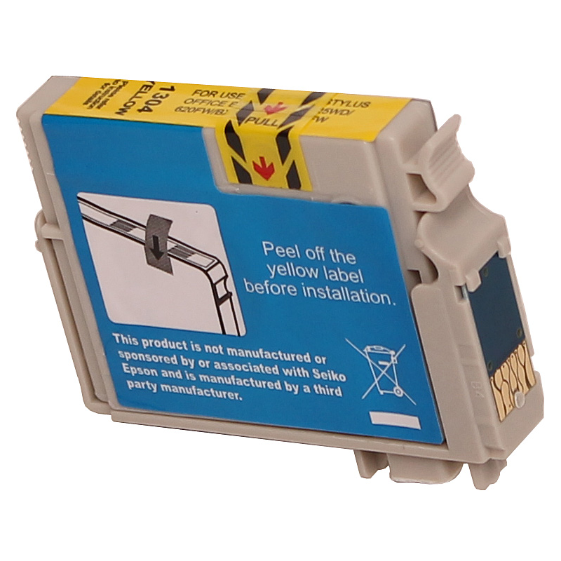 Compatible ink cartridge Epson T-1304 – Yellow (15.5 ml)