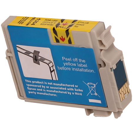 Cartouche d'encre compatible Epson T-1304 – Jaune (15,5 ml)