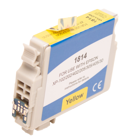Compatible ink cartridge Epson T-1814 – Yellow (14 ml)