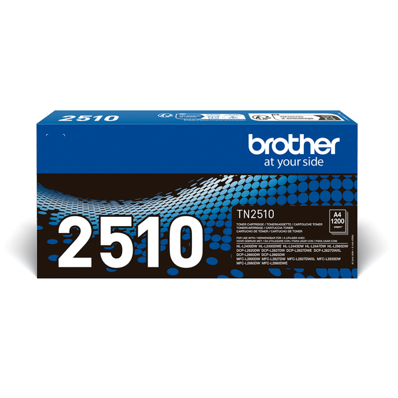 Toner Brother TN-2510 - Originele laser tonercartridge - Zwart
