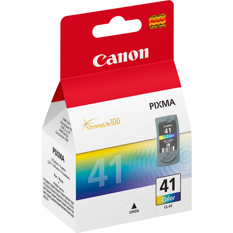 Cartouche d'encre couleur Canon CL-41 C/M/Y