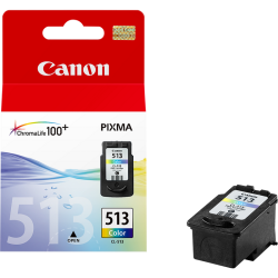 Cartouche d'encre couleur haute autonomie Canon CL-513 C/M/Y
