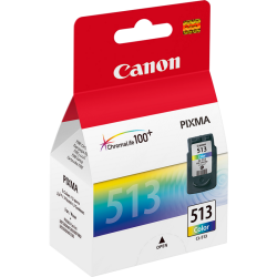 Cartouche d'encre couleur haute autonomie Canon CL-513 C/M/Y