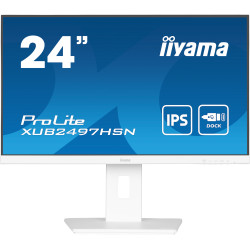 iiyama ProLite XUB2497HSN-W2 – Moniteur 23,8" IPS Full HD 100 Hz avec USB-C