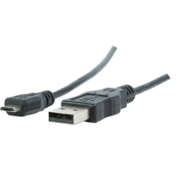 USB 2.0 kabel A mannelijk - micro B mannelijk