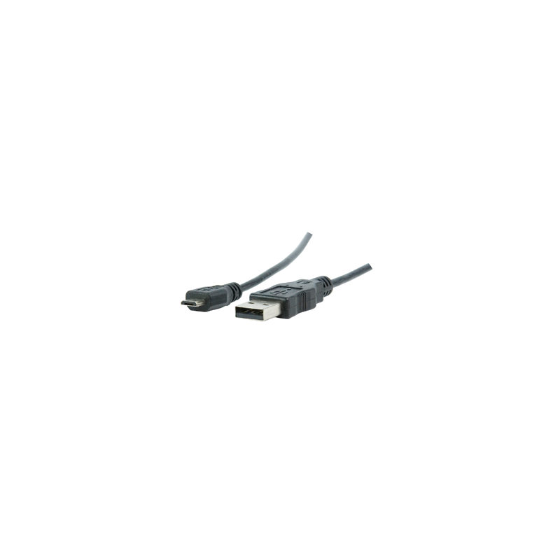 Cable USB 2.0 A male - micro B male
