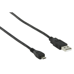 Cable USB 2.0 A male - micro B male