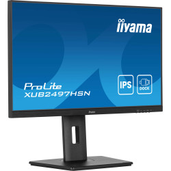 iiyama ProLite XUB2497HSN-B2 – Moniteur 23,8" IPS Full HD 100 Hz avec USB-C