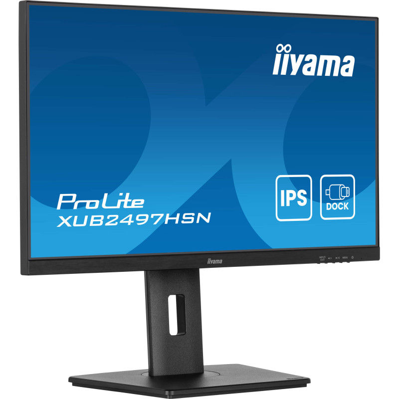 iiyama ProLite XUB2497HSN-B2 – Moniteur 23,8" IPS Full HD 100 Hz avec USB-C
