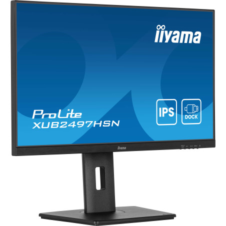 iiyama ProLite XUB2497HSN-B2 – Moniteur 23,8" IPS Full HD 100 Hz avec USB-C