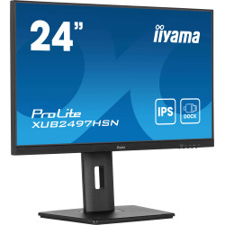 iiyama ProLite XUB2497HSN-B2 – Moniteur 23,8" IPS Full HD 100 Hz avec USB-C