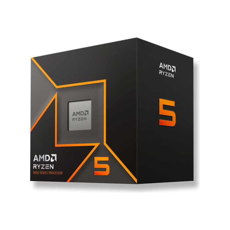 AMD Ryzen 5 9600 (100‑100000718BOX) – 6 cœurs / 12 threads, socket AM5, 3,8 GHz (turbo 5,2 GHz)