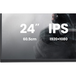 iiyama G‑MASTER Black Hawk G2441HSU‑B1 – Écran 24" Full HD IPS 144 Hz Gaming