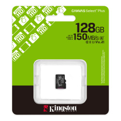 Kingston Canvas Select Plus 128GB – microSD Card UHS-I