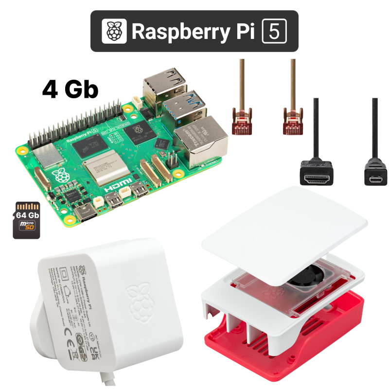 Raspberry PI 5 4 Gb starter pack