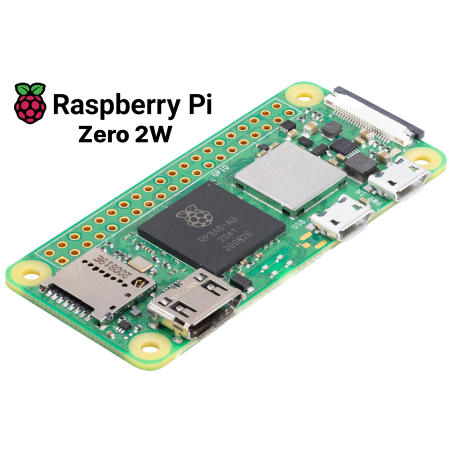 Raspberry Pi Zero 2W - Compact Raspberry Pi Board with Wireless Connectivity