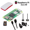 Kit Raspberry Pi Zero 2W - Carte Compacte, Adaptateur, Boîtier, Carte Micro SD 64 Go, Alimentation, Câble HDMI