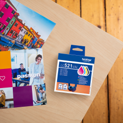 Brother LC-521VAL – Original Multipack Ink Cartridges CMYK
