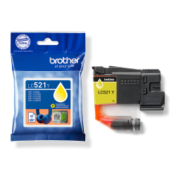 LC521Y Genuine Brother Ink Cartridge – Yellow