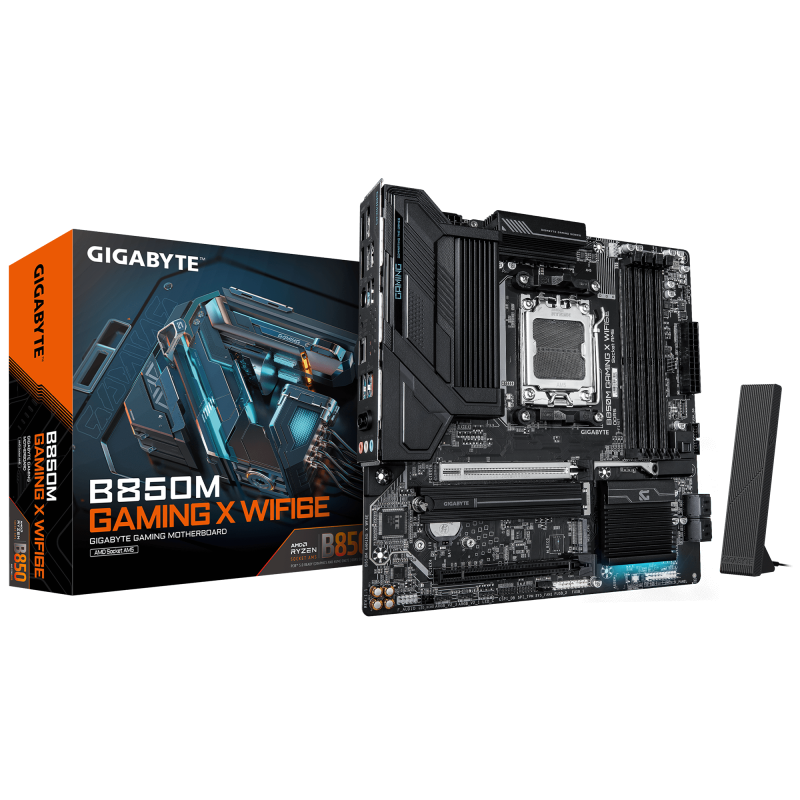 GIGABYTE B850M GAMING X WIFI6E – Carte mère AMD AM5 DDR5 Wi-Fi 6E