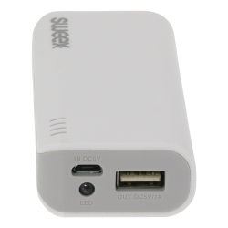 Sweex batterie de secours pour telephone 4000 mAh USB Blanc