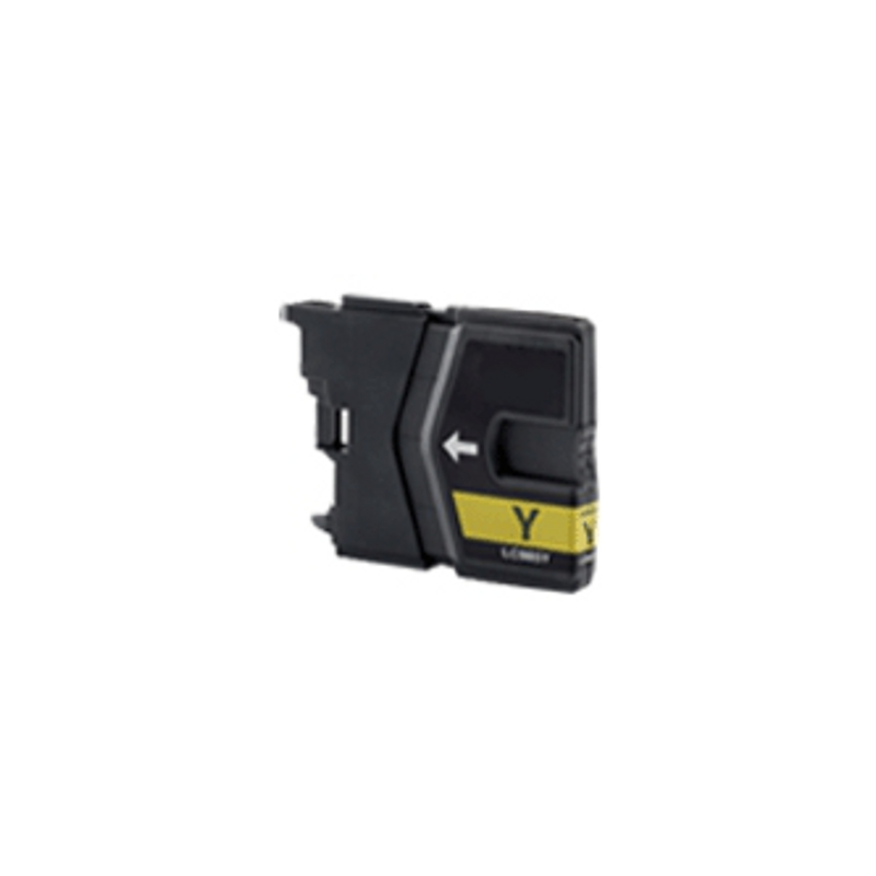 Cartouche d'encre compatible Brother LC-985 – Jaune (13 ml)