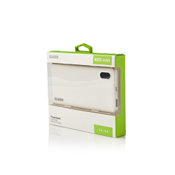 Sweex batterie de secours pour telephone 8000 mAh USB Blanc
