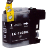 Cartouche d'encre compatible Brother LC-123 – Noir (20 ml)