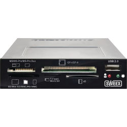 Sweex Kaartlezer Intern USB 2.0 Zwart