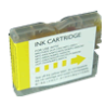 Cartouche d'encre compatible Brother LC-970 / LC-1000 – Jaune (20 ml)