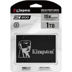 SSD Kingston KC600 1024 Go SATA 2.5" - Performances fiables pour une expérience informatique améliorée