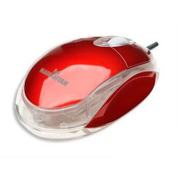 Manhattan MH1 souris optique rouge