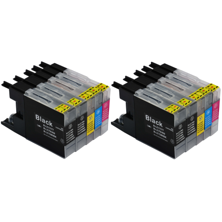 10 compatible cartridges for Brother LC-1280 printer