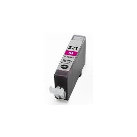 Cartouche d'encre compatible Canon CLI-521 – Magenta (9 ml)
